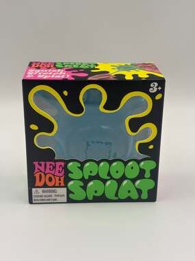 NeeDoh Sploot Splat Blue Squishy Stretchy Sensory Fidget Toy Schylling NEW